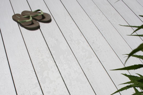 Террасная доска из ДПК Terrapol Практик моноколор Жемчуг (под заказ) купить в Березниках