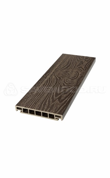 Террасная доска из ДПК SW Salix (S) (T) темно-коричневый купить в Березниках