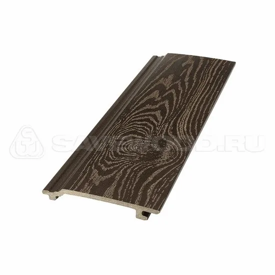 Сайдинг из дпк savewood sw-sorbus тангенциальный распил темно-коричневый купить в Березниках