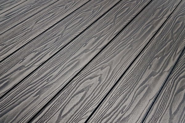 Террасная доска из ДПК Terrapol Смарт 3D Полнотелая без паза Черное дерево купить в Березниках