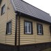 Сайдинг "blockhouse" под бревно, Престиж ВН-01, золотистый купить в Березниках