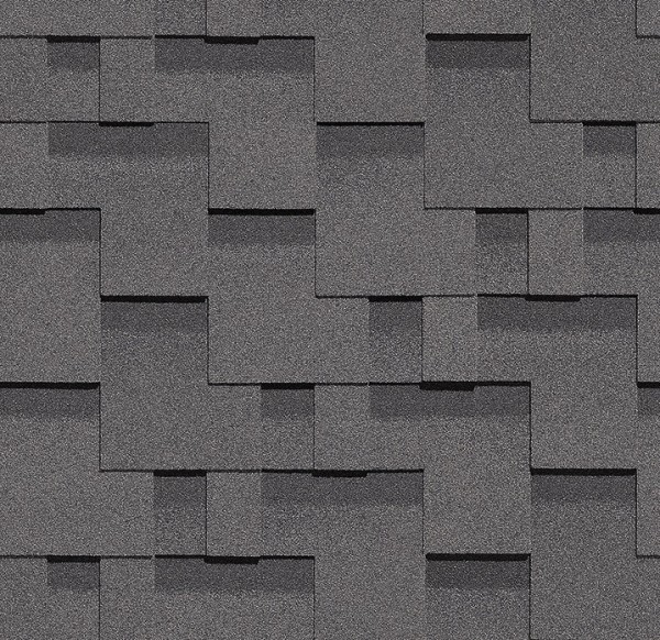 Гибкая черепица Docke, коллекция Тетрис – Серый купить в Березниках