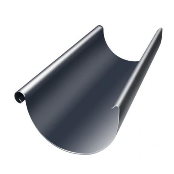 Водосток Grand Line 125x90 – Желоб 3м RAL 7024 купить в Березниках