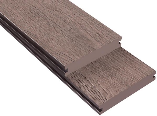 Террасная доска ДПК Outdoor 3D полнотелая NEVADA/CALIFORNIA BROWN коричневая микс купить в Березниках