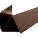 Уголок ДПК для сайдинга 70x70x3000мм Коричневый купить в Березниках