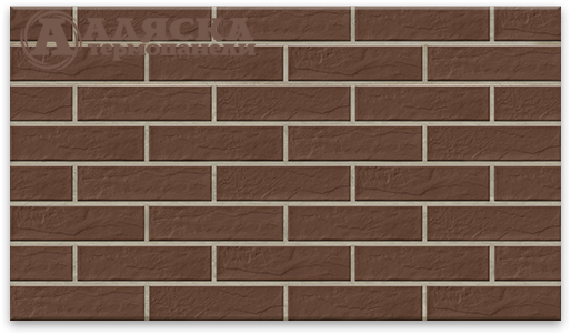 Фасадные Термопанели Аляска Braun Rustic купить в Березниках