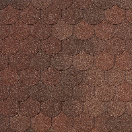 Гибкая черепица Tegola ASSISI terracotta 420 купить в Березниках