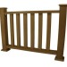 Ограждения из ДПК WOODVEX Кофе купить в Березниках