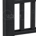 Комплект крышка/юбка для столба SEQUOIA BLACK купить в Березниках