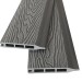 Заборная панель шип-паз EasyDecking Wood-Х 146х20 Серый купить в Березниках