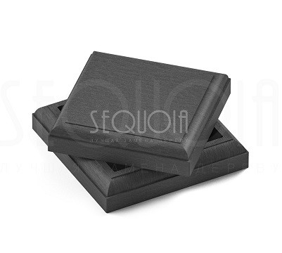 Комплект крышка/юбка для столба SEQUOIA GRAY купить в Березниках