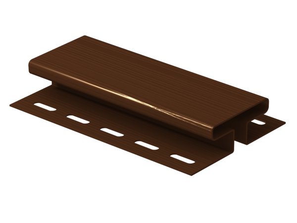 H-планка Ю-пласт Классика коричневая купить в Березниках