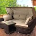 Диван-Трансформер AFINA плетеный из иск. ротанга AFM-320B Brown купить в Березниках