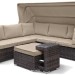 Диван-Трансформер AFINA плетеный из иск. ротанга AFM-320B Brown купить в Березниках