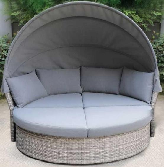 Диван-Трансформер AFINA плетеный из иск. ротанга AFM-325G Grey купить в Березниках