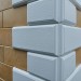 Угол Наружный к Фасадным Термопанелям Доломит Дагестанский Камень 400 мм Белый купить в Березниках