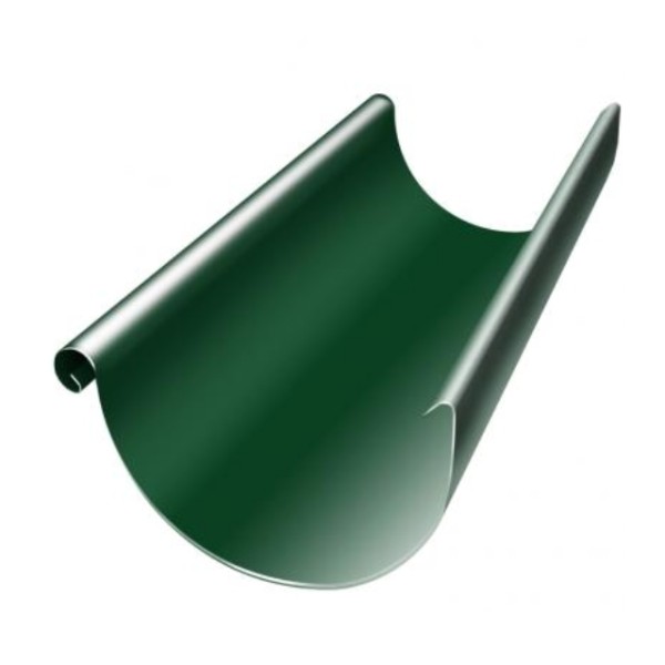 Водосток Grand Line 125x90 – Желоб 3м RAL 6005 купить в Березниках
