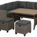 Комплект мебели AFINA плетеной из иск. ротанга AFM-307G-Grey купить в Березниках