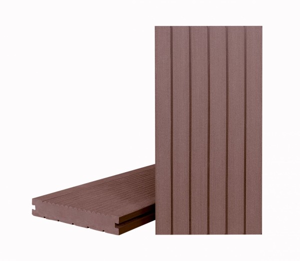 Террасная доска Классик Орех Милано (полнотелая с пазом) купить в Березниках