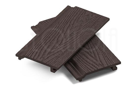 Доска фасадная ДПК 3D SEQUOIA Evolution WOOD BROWN купить в Березниках