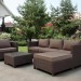 Комплект мебели AFINA плетеной из иск. ротанга YR821A Brown/Beige купить в Березниках