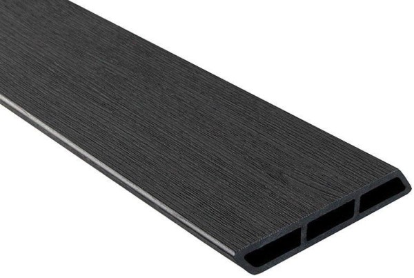 Доска Ромбус 3D ДПК Outdoor STORM BLACK черная купить в Березниках