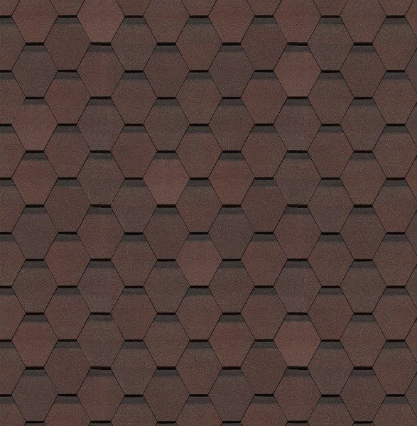 Гибкая черепица Docke, коллекция Шеффилд – Зрелый каштан купить в Березниках