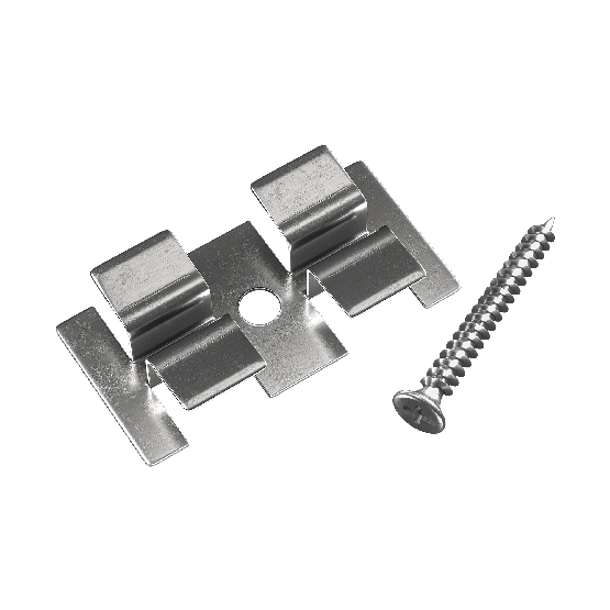 Клипса с саморезом, Grinder шовный монтаж 5 mm купить в Березниках