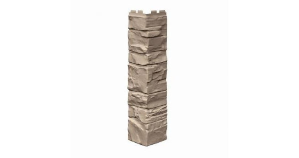 Угол наружный VOX Solid Stone Lazio камень светлая глина купить в Березниках