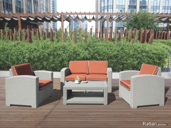 Уличные диваны и кресла коллекции Rattan Premium 4 купить в Березниках