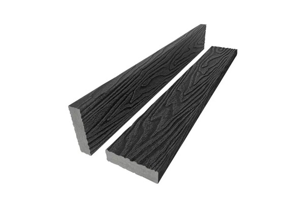 Брус лавочный 3D-тиснение 20х80 Графит купить в Березниках