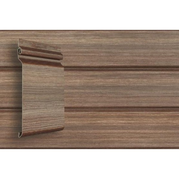 Виниловый сайдинг Grand Line Natural-Брус Tundra - Кедр купить в Березниках