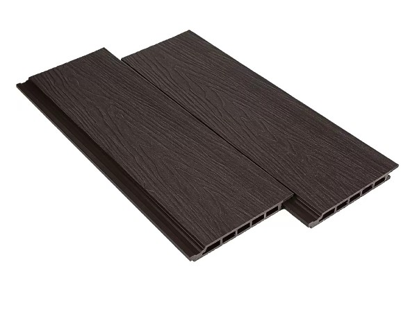Фасадная панель из ДПК Deckart Vista 3D с текстурой дерева Махагон купить в Березниках