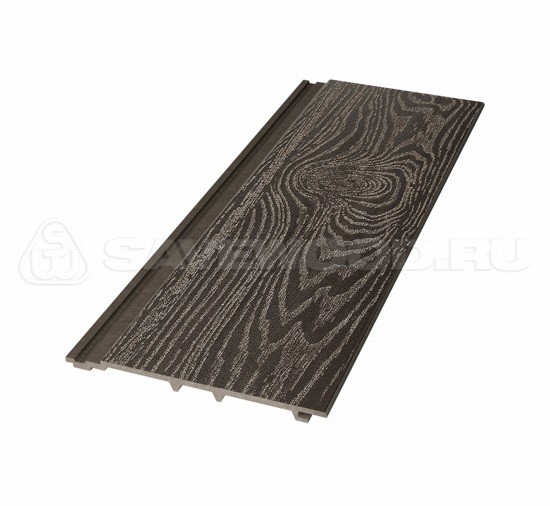 Сайдинг из дпк savewood sw-cedrus тангенциальный распил темно-коричневый купить в Березниках
