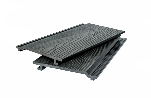 Фасадная доска 3D WOOD BRUSHING, чёрный купить в Березниках