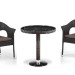 Комплект плетеной мебели AFINA из иск. ротанга T601/Y79A-W53 Brown 2Pcs купить в Березниках