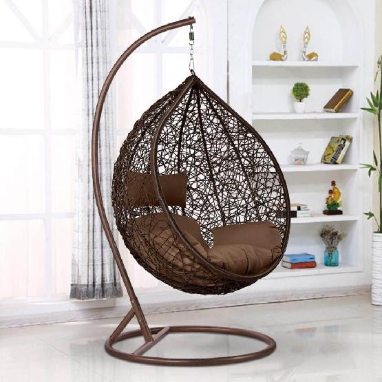 Кресло Подвесное из искусственного ротанга AFM-168A-XL Brown купить в Березниках
