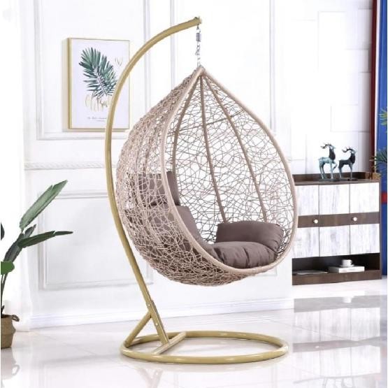 Кресло Подвесное из искусственного ротанга AFM-169A-XLB Beige купить в Березниках