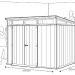 Сарай Артисан 9х7 (279 х 216 см) купить в Березниках