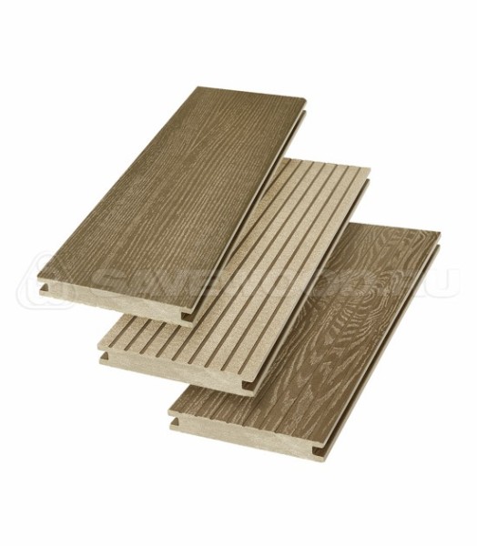 Террасная доска SW Fraxinus (R) полнотелая «SaveWood» Тик купить в Березниках