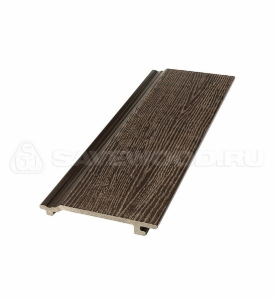 Сайдинг из дпк savewood sw-sorbus радиальный распил темно-коричневый купить в Березниках