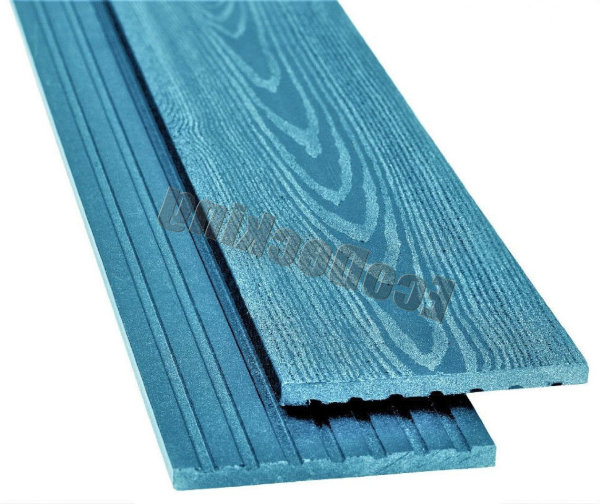 Заборная доска   из ДПК ECODECKING Лазурь купить в Березниках