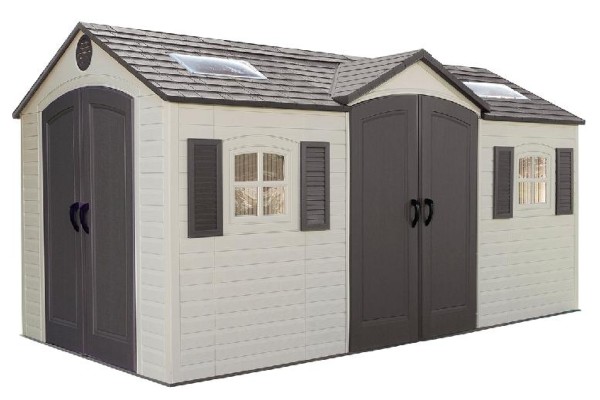 Сарай пластиковый LifeTime 15x8 DD купить в Березниках