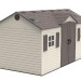 Сарай пластиковый LifeTime 15x8 DD купить в Березниках