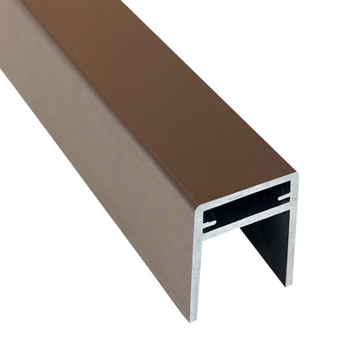 П-профиль Алюминиевый EasyDecking 35x25 Венге купить в Березниках