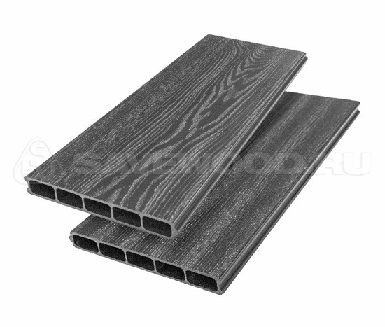 Грядочная доска ДПК 3D Savewood SW Rumex Графит купить в Березниках
