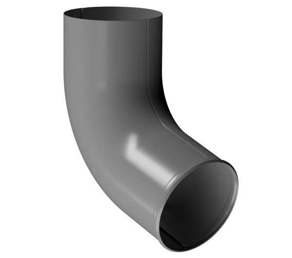 Отвод трубы D90 Döcke STAL PREMIUM Графит, (RAL 7024) купить в Березниках