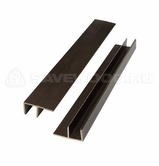 F-профиль ДПК Savewood – Тёмно-коричневый купить в Березниках