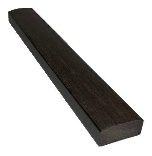 Лавочный брус Ecodecking Некст полнотелый брашированный 70х35 венге купить в Березниках