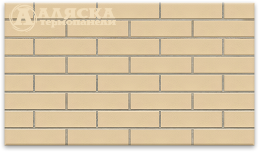 Фасадные Термопанели Аляска Krem Glatt купить в Березниках